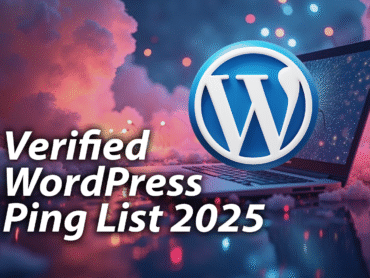 Verified WordPress Ping List 2025